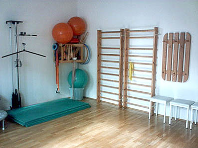 Behandlungsraum · Physiotherapie-Praxis Sylvia Bodendieck
